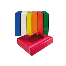 MAPA A4 KARTON Z ELASTIKO 10CM RDEČA