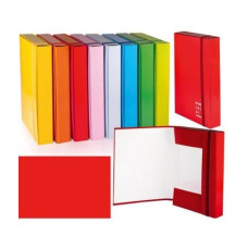 MAPA A4 KARTON Z ELASTIKO 5CM RDEČA