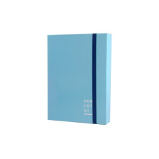 MAPA A4 KARTON Z ELASTIKO 7CM SV.MODRA