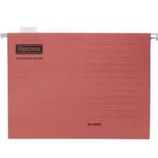 MAPA VISEČA KARTONSKA OPTIMA RDEČA