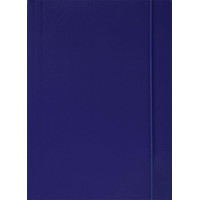 MAPA Z ELASTIKO A5 MODRA