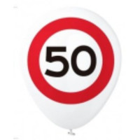 BALONI S ŠTEVILKO 50 6/1