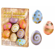 VELIKONOČNA DEKORACIJA ZLATA ZA JAJCA