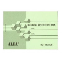 OBRAZEC 15.25 A/2 BLOK DVODELNI