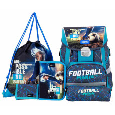 TORBA ŠOLSKA 5-DELNI SET ABC123 NOGOMET