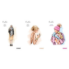 ZVEZEK A4 MALI KARO CUTE