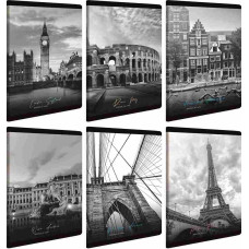 ZVEZEK EPISODE TRDA PLATNICA A4 MALI KARO