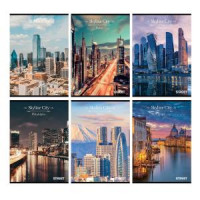 ZVEZEK SKYLINE CITY A4 KARO