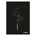ZVEZEK STREET BLACK&GOLD A5 BI