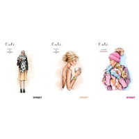 ZVEZEK STREET CUTE A4 54L ČRTE