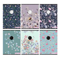 ZVEZEK STREET FLOWERS A4 KARO